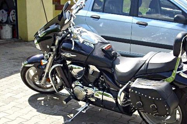 Engine Guard, Front Crash Bar - Suzuki M1800R Intruder Chrome Crash Bars- Chrome