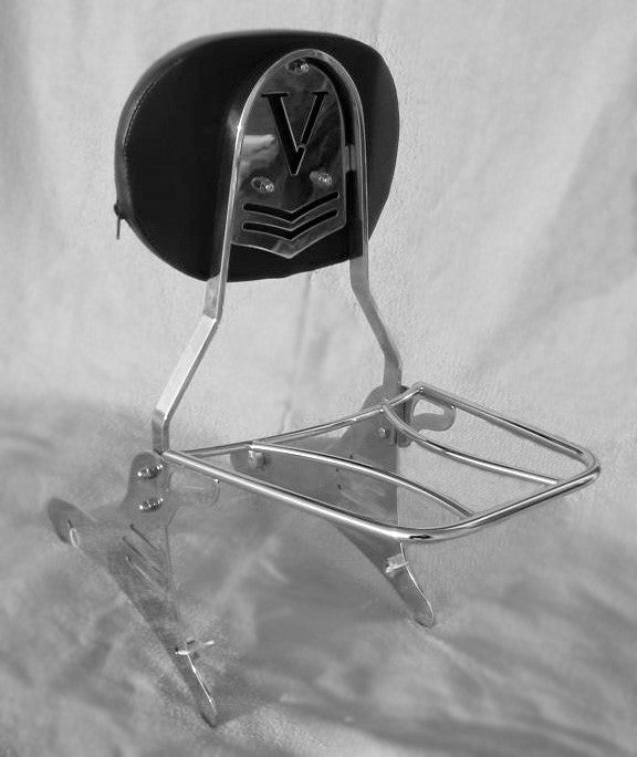 Yamaha XV1600/1700 Wild Star Road Star Sissy bar / Passenger backrest with luggage rack