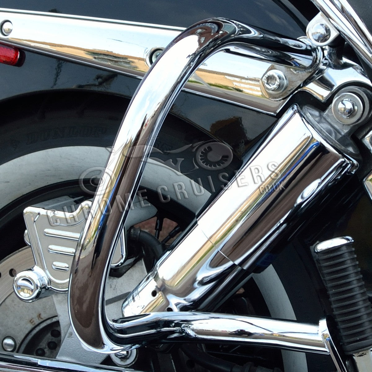 Honda VTX1800 Retro / Neo / S Rear Guards / Saddlebag Guards
