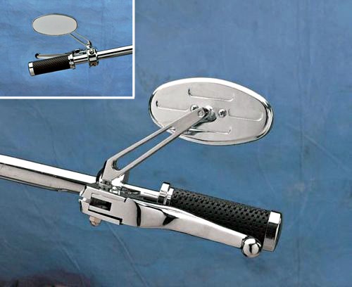 Drag Specialties Drag-Ness Stealth I Mirror