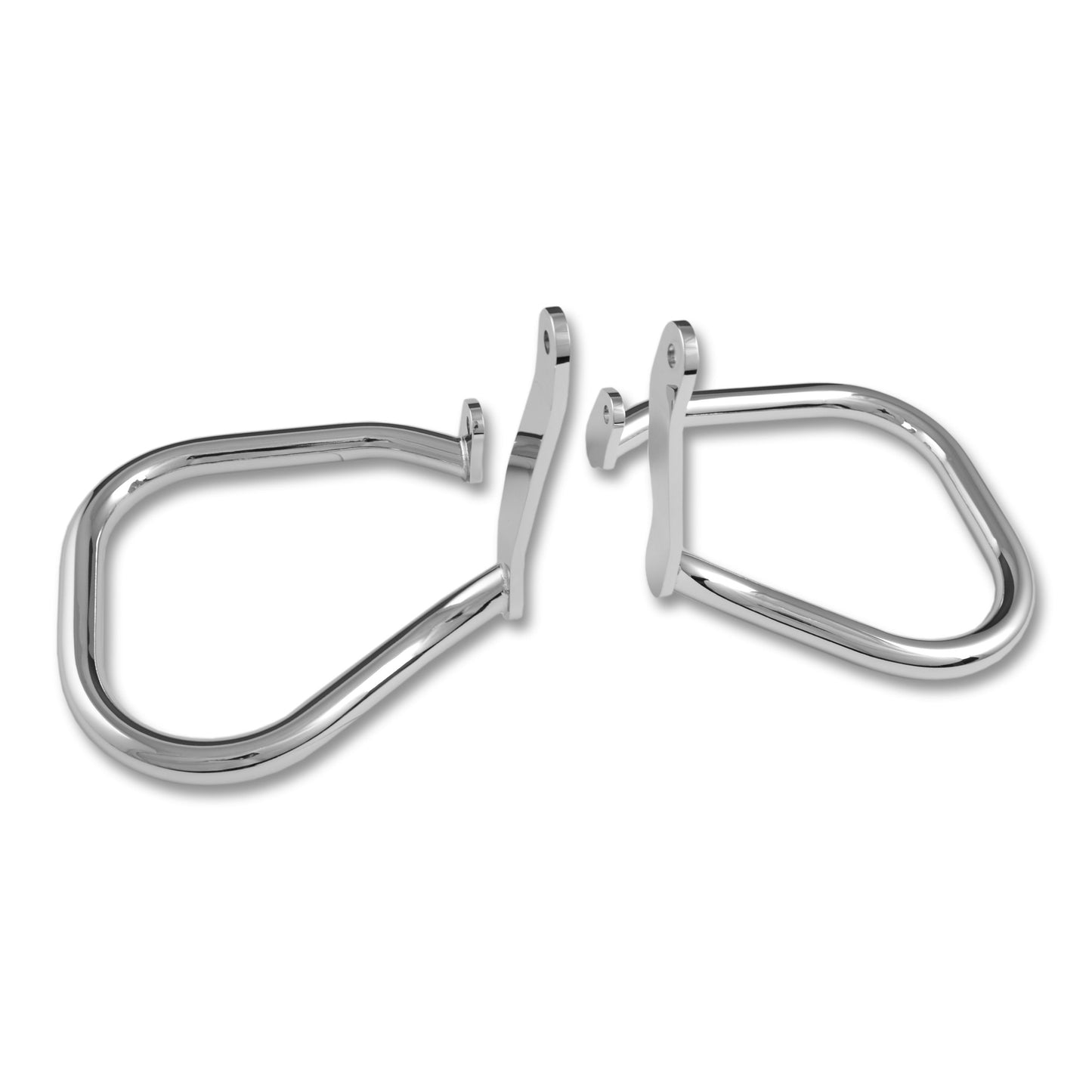Rear Guards, Crash Bars - Harley Davidson Softail 2018-up - Low Rider, Fat Boy, Street Bob, Breakout, Heritage - Chrome