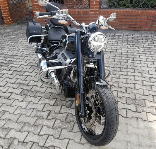 BMW R18 Chrome / Black Engine Guard Crash Bar Protector