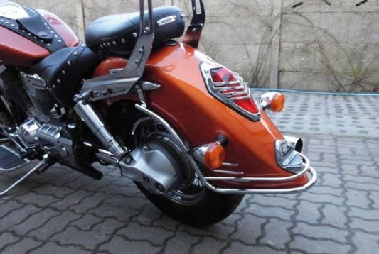 Rear Fender Trim - Chrome - Honda VTX1300 Retro