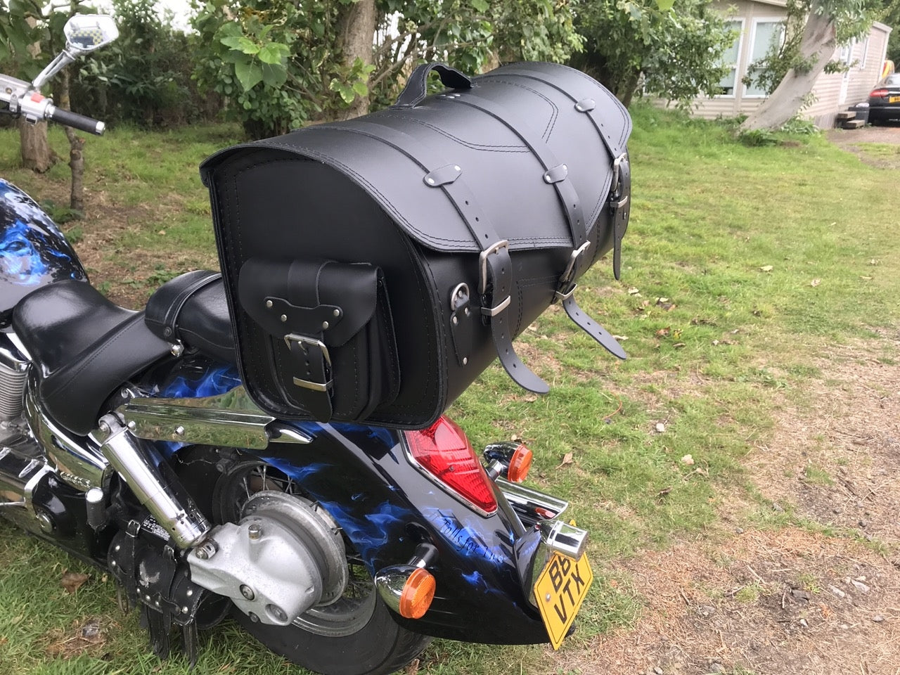 Sissy Bar Bag, Back Seat Bag, Rear Bag - Motorcycle Luggage