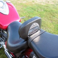 Rider, Driver Backrest - Yamaha XVS650 DragStar V-STAR