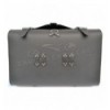 Motorcycle Black Leather Top Case / Rear Bag / Sissybar Bag Saddlebag K22A/E