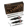 Harley Davidson Dyna ('06-'15) Burly Slammer (Lowering) Kit -Black