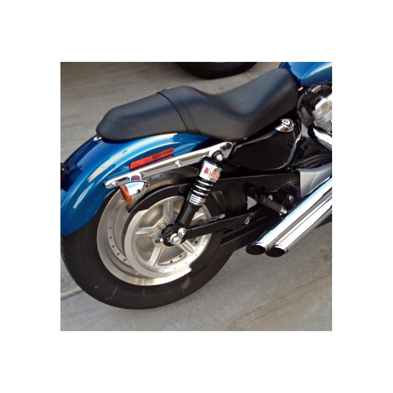 Harley Davidson Sportster XL ('04-'17) Burly Slammer Shocks  - CHROME