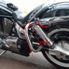 Honda VTX1300 Retro / S / Neo Rear Guards / Saddlebag Guards