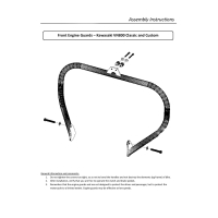 Kawasaki VN800 Vulcan Classic Chrome Engine Guard / Crash Guard