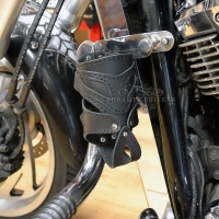 Motorcycle Leather Drink / Bottle Holder - N6A