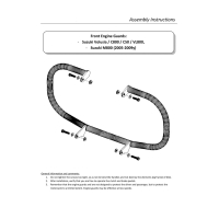 Suzuki VL800 Volusia / C800 / M800 Intruder Chrome / Black Engine Guard