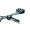 Kuryakyn Chrome / Black Skeleton Mirrors