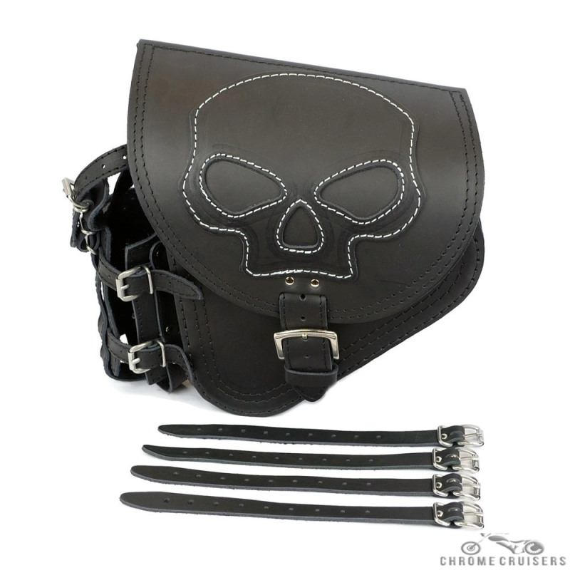 leather swingarm bags for softail