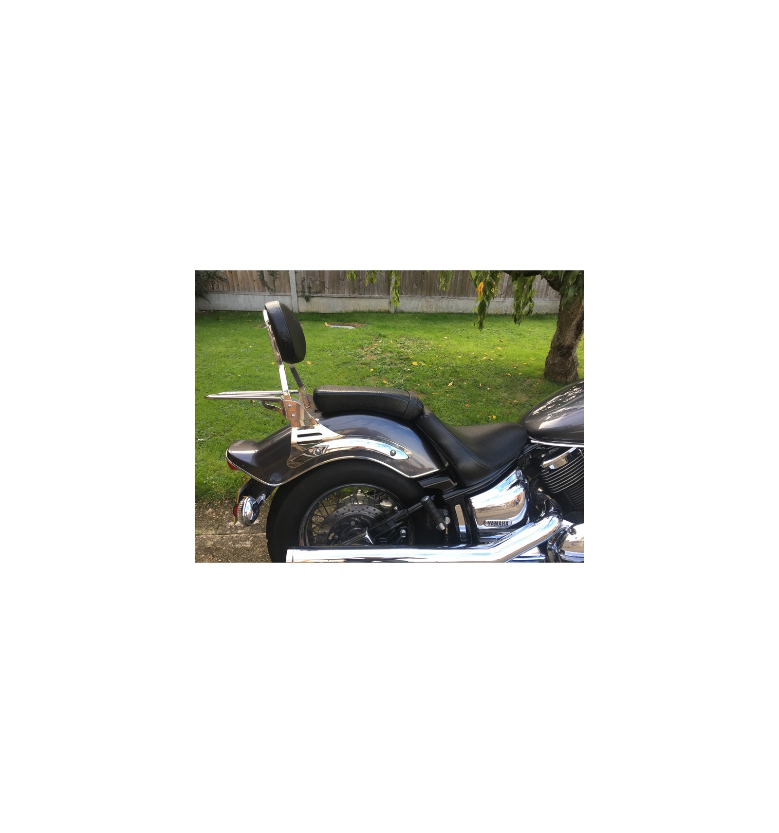 Yamaha XVS1100 Drag Star V-Star Classic Custom Passenger Backrest