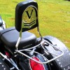 Honda VT750 C4 / C5 / Aero RC50 Shadow (2004-) Sissy bar / Passenger Backrest with luggage rack