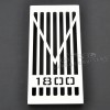 Honda VTX1800 Custom/Retro Chrome Radiator Cover (RS)