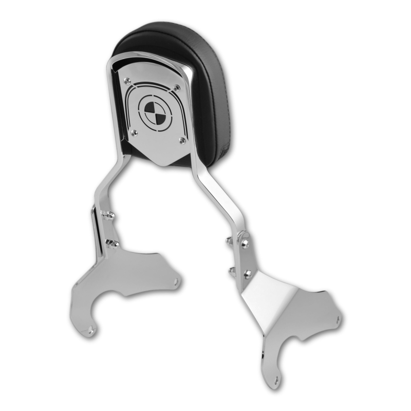 Bmw R18 Chrome Black Passenger Backrest Sissy Bar 