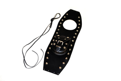Suzuki VZ800 Marauder Leather Tank Bib / Chap with studs