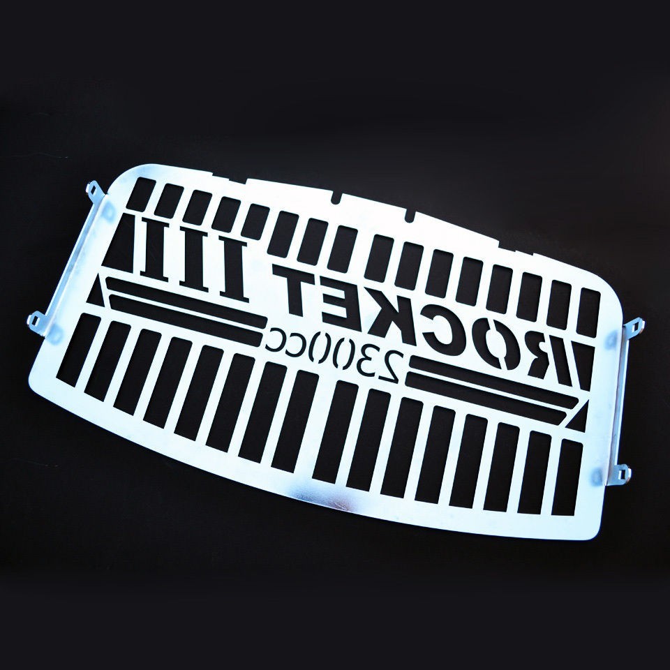 Radiator Cover Grill Protector - Triumph Rocket 3 CLASSIC / ROADSTER / TOURING