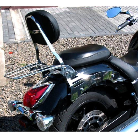 Passenger Backrest with luggage Rack, Sissy Bar - Yamaha XVS950 MidnightStar
