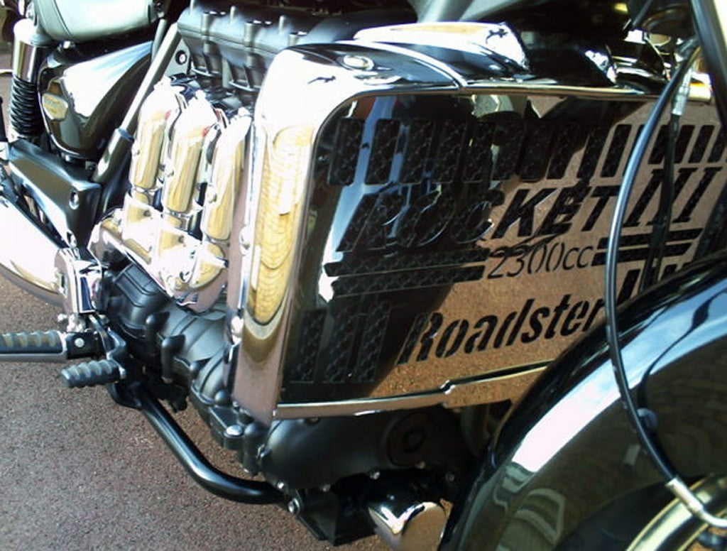 Radiator Cover Grill Protector - Triumph Rocket 3 CLASSIC / ROADSTER / TOURING