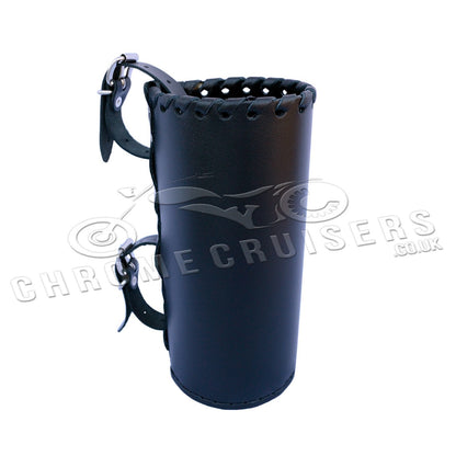 Motorcycle leather drink holder - large (N4A)