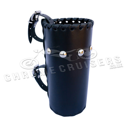 Motorcycle leather drink holder - large (N4B)