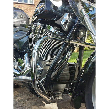 Engine Guard, Front Crash Bar - Victory Hammer Sport / Kingpin Chrome Crash Bar