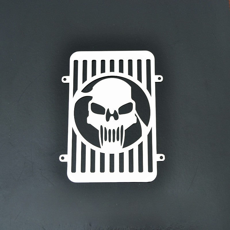 Radiator Cover Grill Protector - Kawasaki VN900 VULCAN CLASSIC (SKULL)