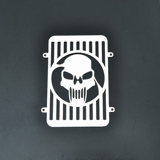 Radiator Cover Grill Protector - Kawasaki VN900 VULCAN CLASSIC (SKULL)