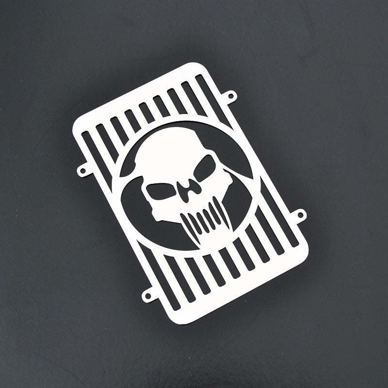 Radiator Cover Grill Protector - Kawasaki VN900 VULCAN CLASSIC (SKULL)