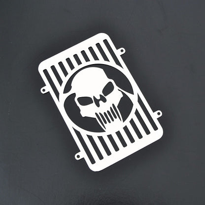 Radiator Cover Grill Protector - Kawasaki VN900 VULCAN CLASSIC (SKULL)