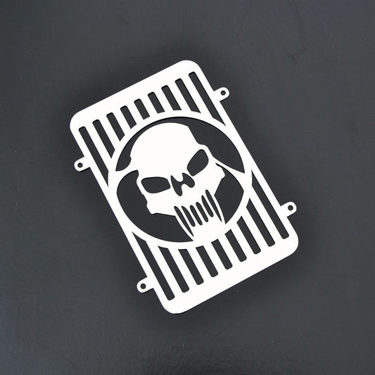 Radiator Cover Grill Protector - Kawasaki VN900 VULCAN CLASSIC (SKULL)