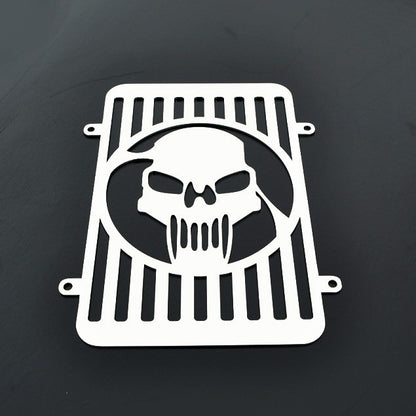 Radiator Cover Grill Protector - Kawasaki VN900 VULCAN CLASSIC (SKULL)