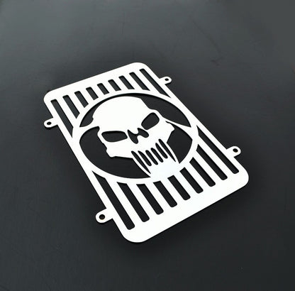 Radiator Cover Grill Protector - Kawasaki VN900 VULCAN CLASSIC (SKULL)