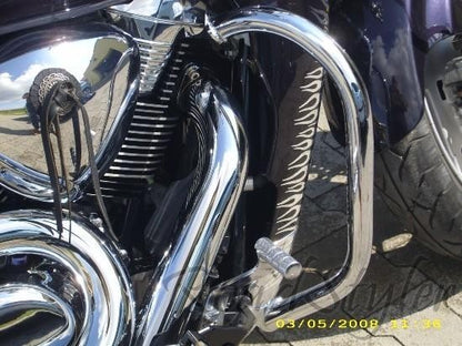 Engine Guard, Front Crash Bar - Suzuki M1800R Intruder Chrome Crash Bars- Chrome