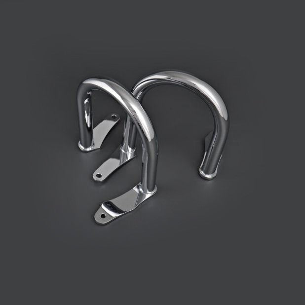 Rear Guards, Crash Bars - Suzuki C1800 / VLR1800 / C109 Intruder Saddlebag Guards / Rear Guards