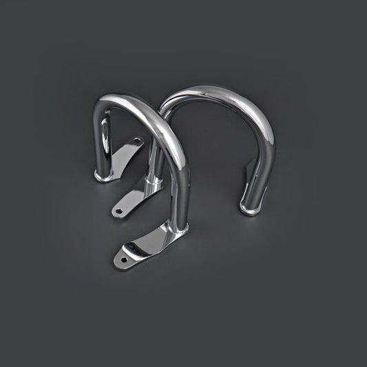 Rear Guards, Crash Bars - Suzuki C1800 / VLR1800 / C109 Intruder Saddlebag Guards / Rear Guards