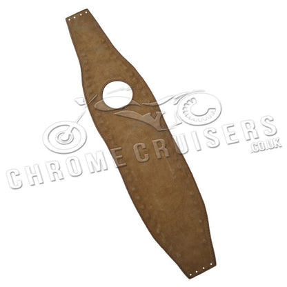 Harley Davidson Sportster Brown Leather Tank Bib with studs.