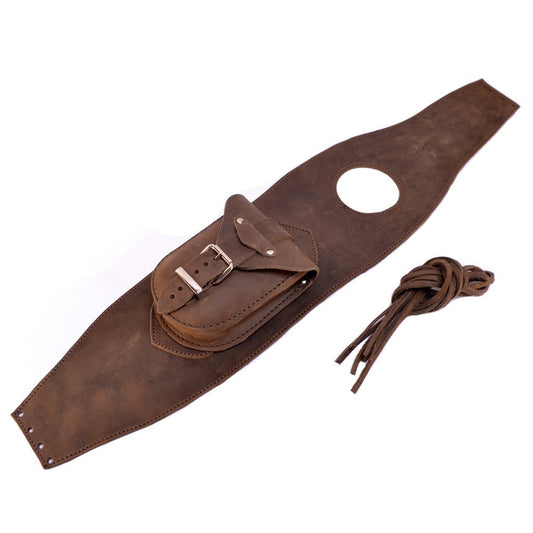 Harley Davidson Sportster Brown Leather Tank Bib.