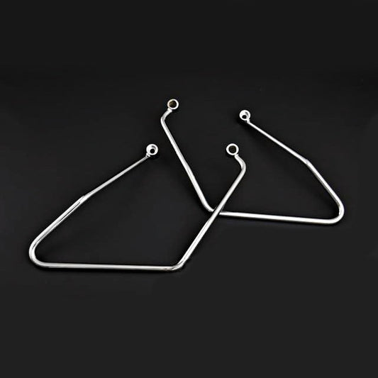 Saddlebag Support Brackets - Harley Davidson XL Sportster ('04-on) - (to shock absorber)