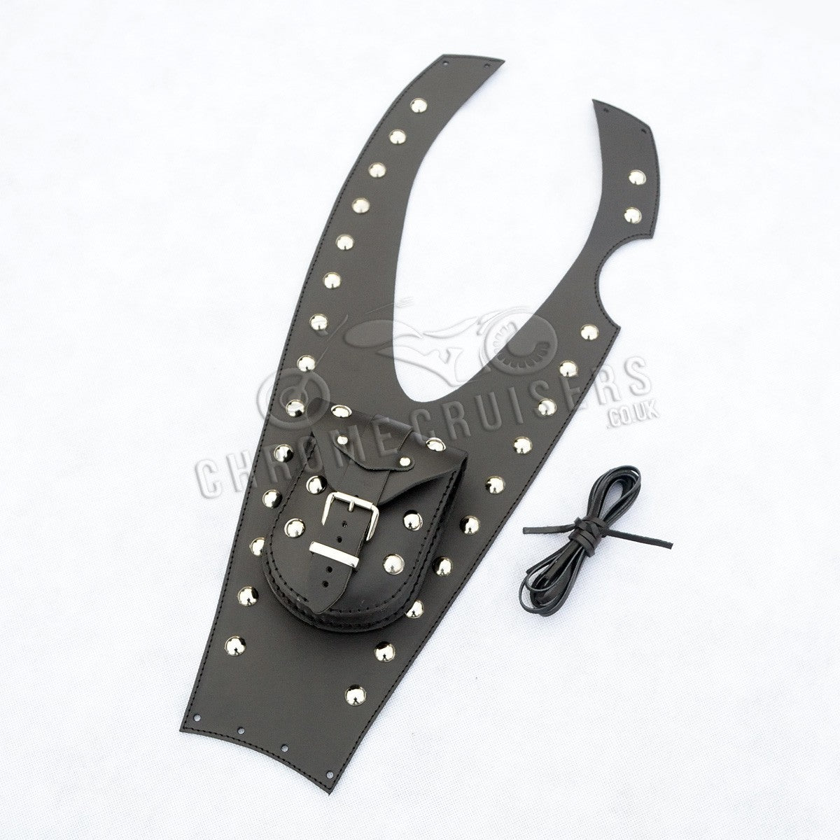 Tank Panel with Studs - Yamaha XVS125 Drag Star Leather