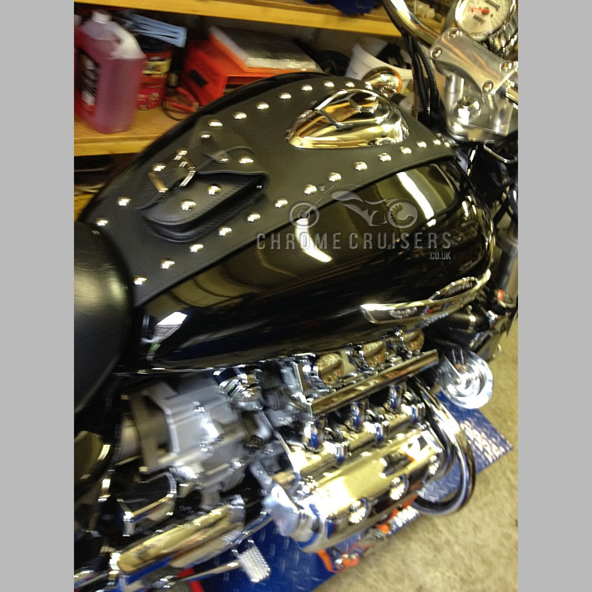 Tank Panel with Studs - Honda Valkyrie FC6 / GL1500