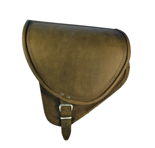 Harley Davidson Softail Brown Leather Saddle bag