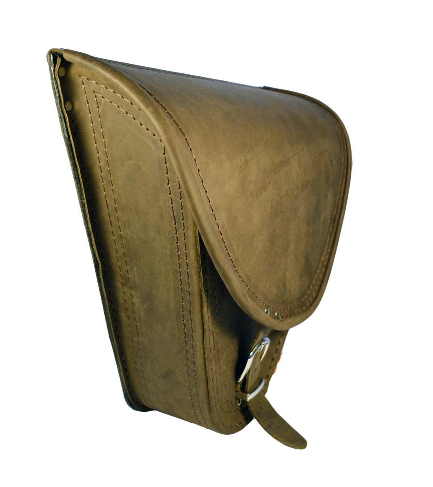 Harley Davidson Softail Brown Leather Saddle bag