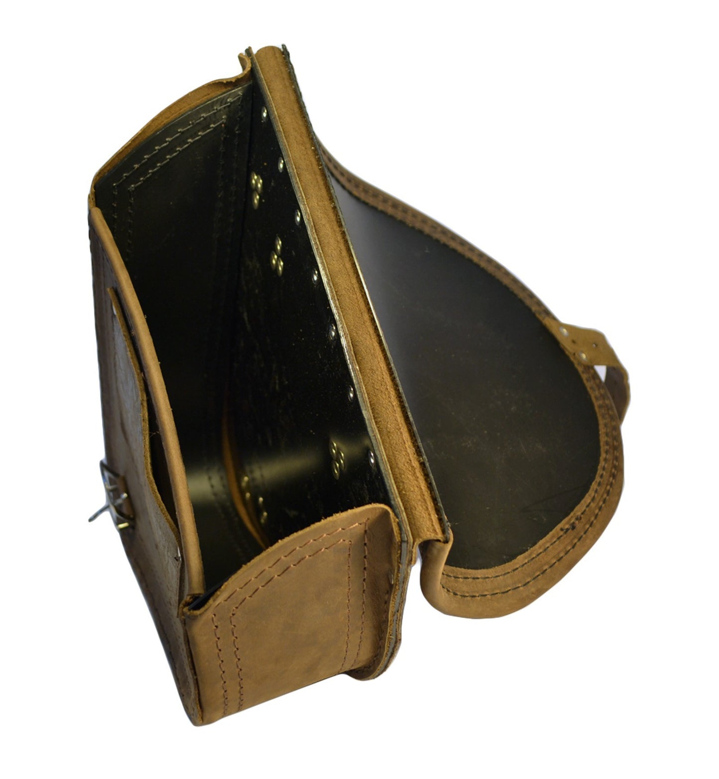 Harley Davidson Softail Brown Leather Saddle bag