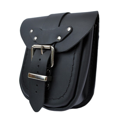 Motorcycle leather pouch - plain (Ki1A)