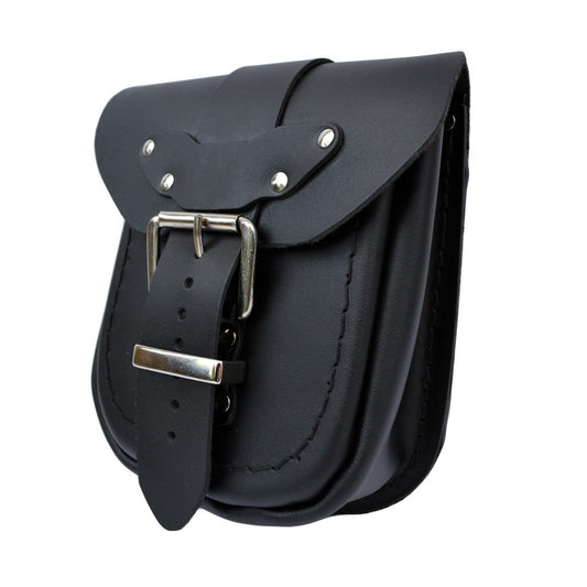 Motorcycle leather pouch - plain (Ki1A)