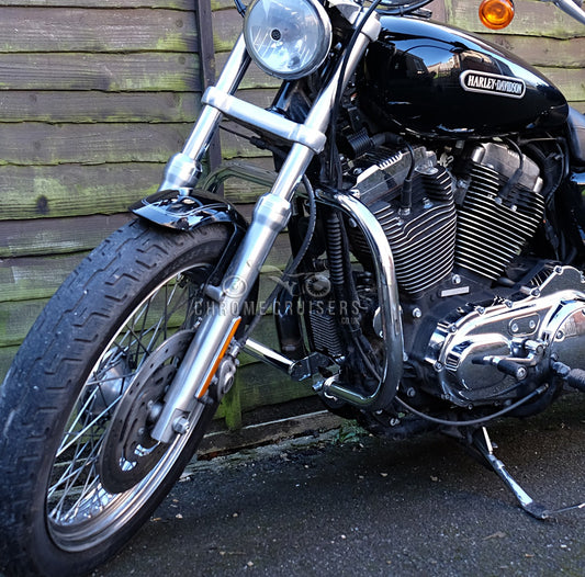 Engine Guard, Front Crash Bar - HD Harley Davidson Sportster 883/1200 - 2004 - up